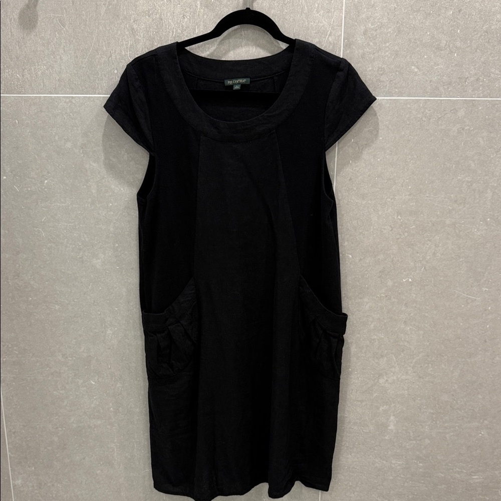 For Cynthia Classic Black Dress